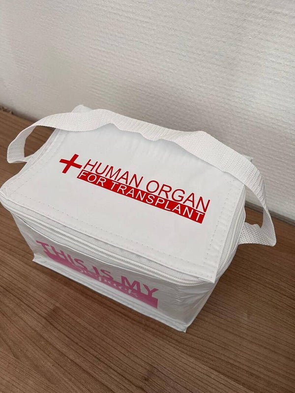 Koeltas met bedrukking