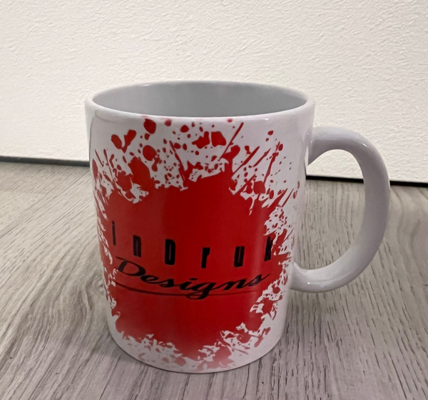 Mok met eigen opdruk