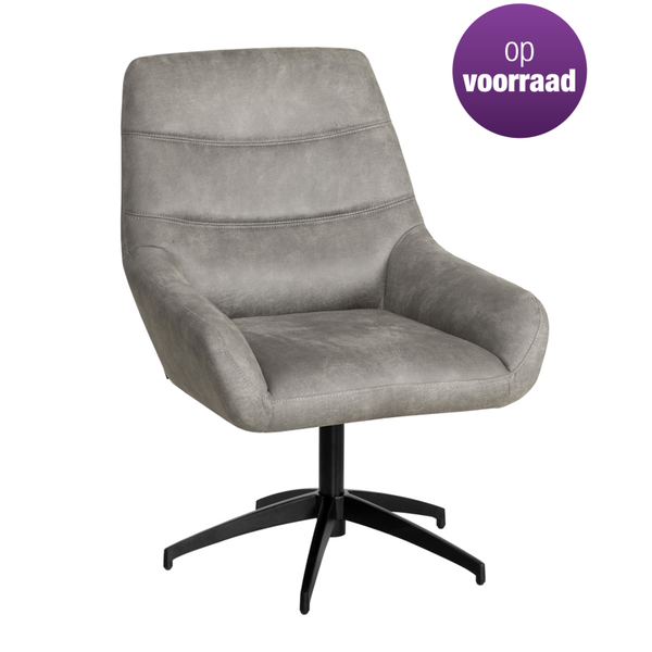 Fauteuil Hanna antraciet