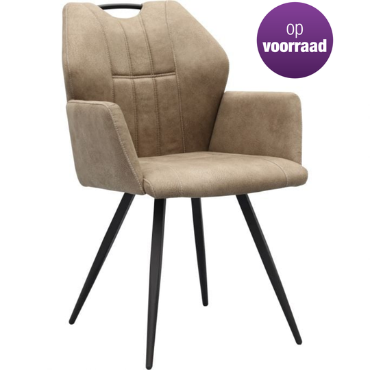 Eetkamerstoel Porto taupe