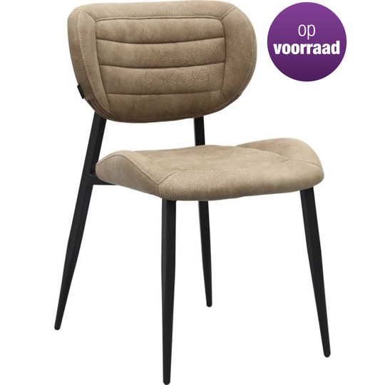 Eetkamerstoel Rocco taupe