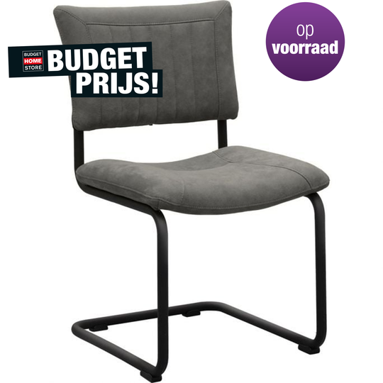 Eetkamerstoel Jordan antraciet