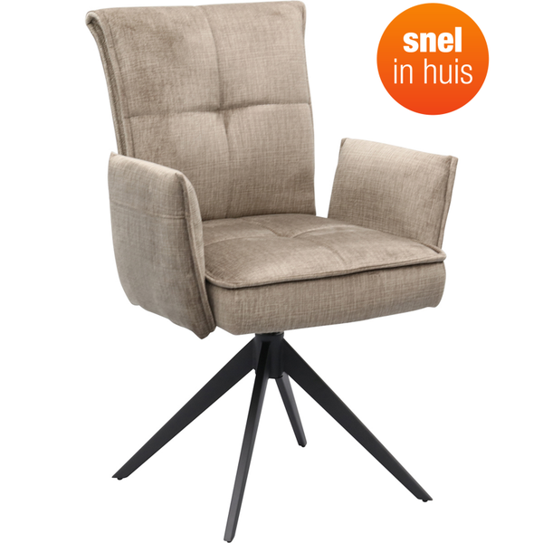 Eetkamerstoel Mare caramel