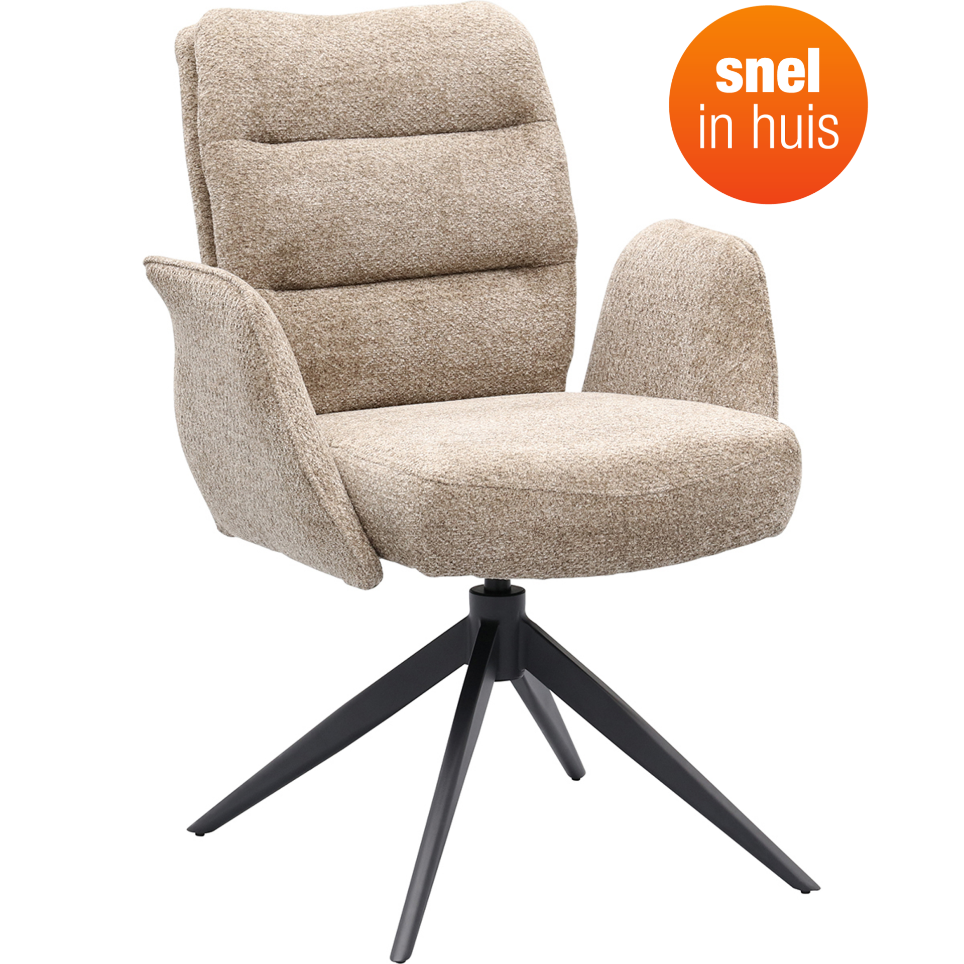 Eetkamerstoel Maxim light brown