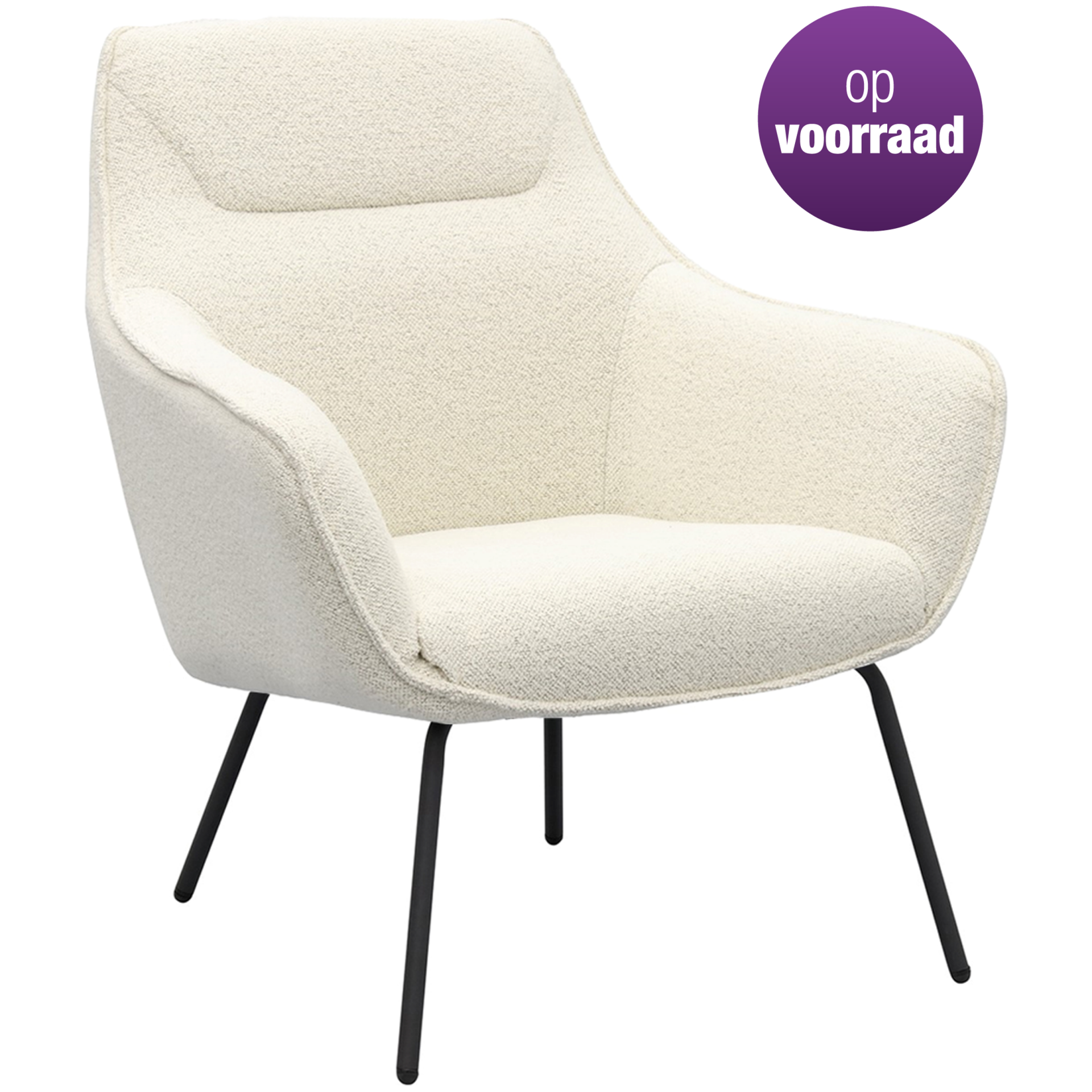 Fauteuil Suze mose naturel