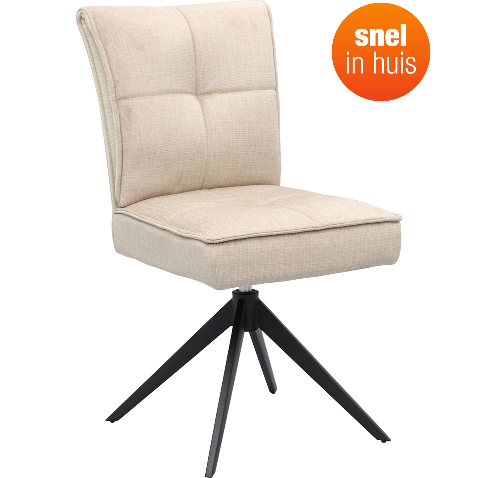 Eetkamerstoel Moos beige