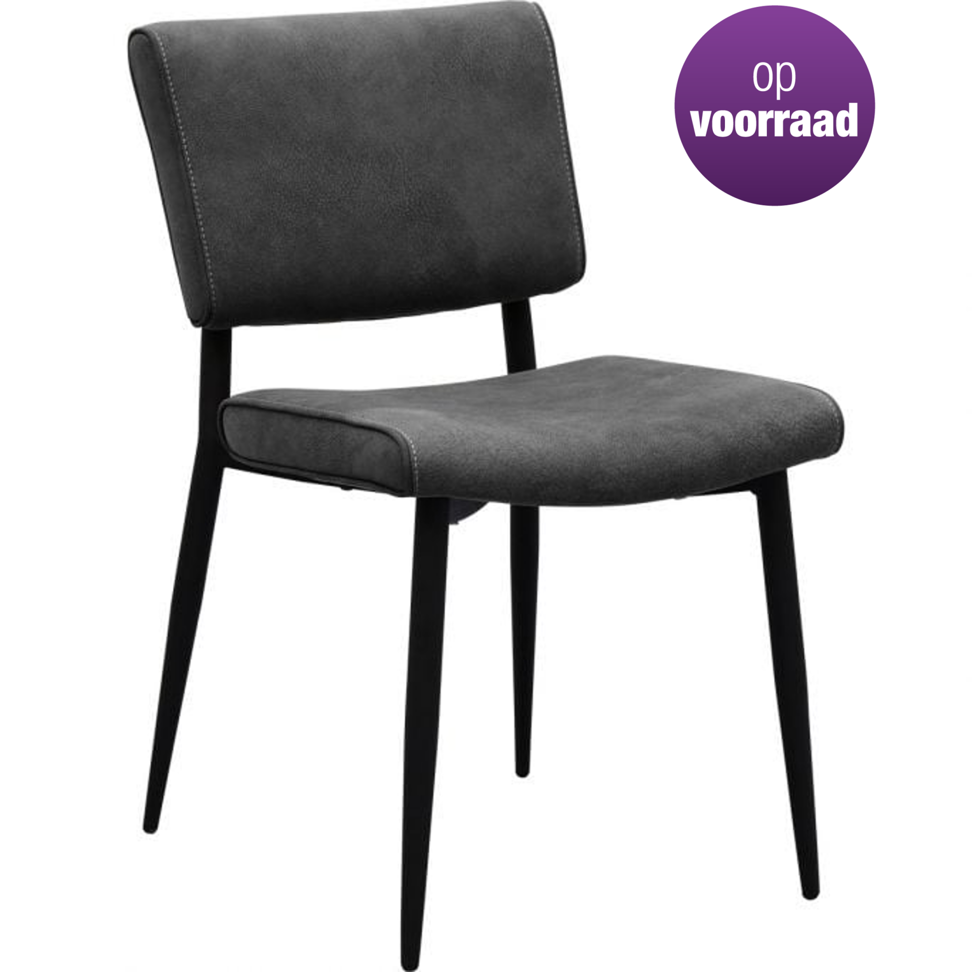 Eetkamerstoel Kian antraciet