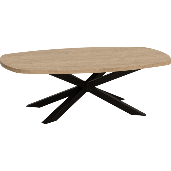 Salontafel Caiden deens ovaal