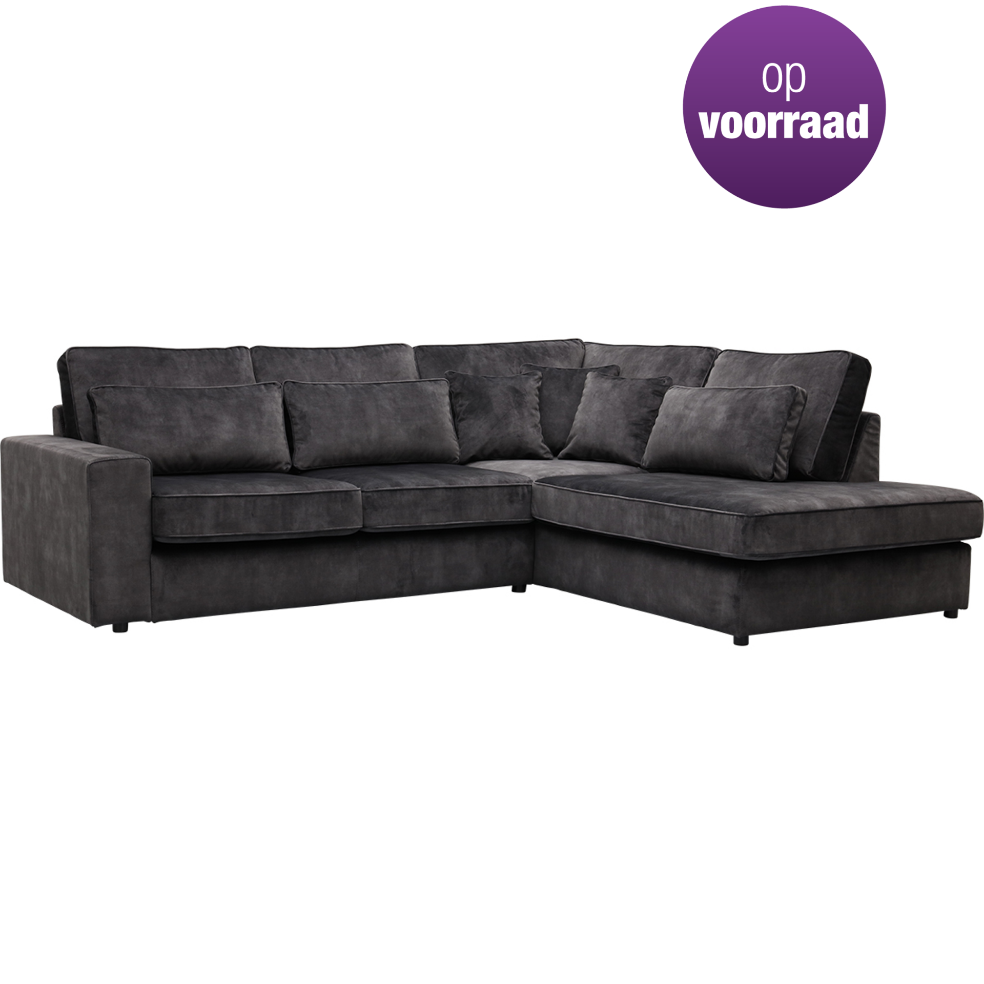 Bank  Cocoon 2.5 zits links + hoek-zit-eiland rechts