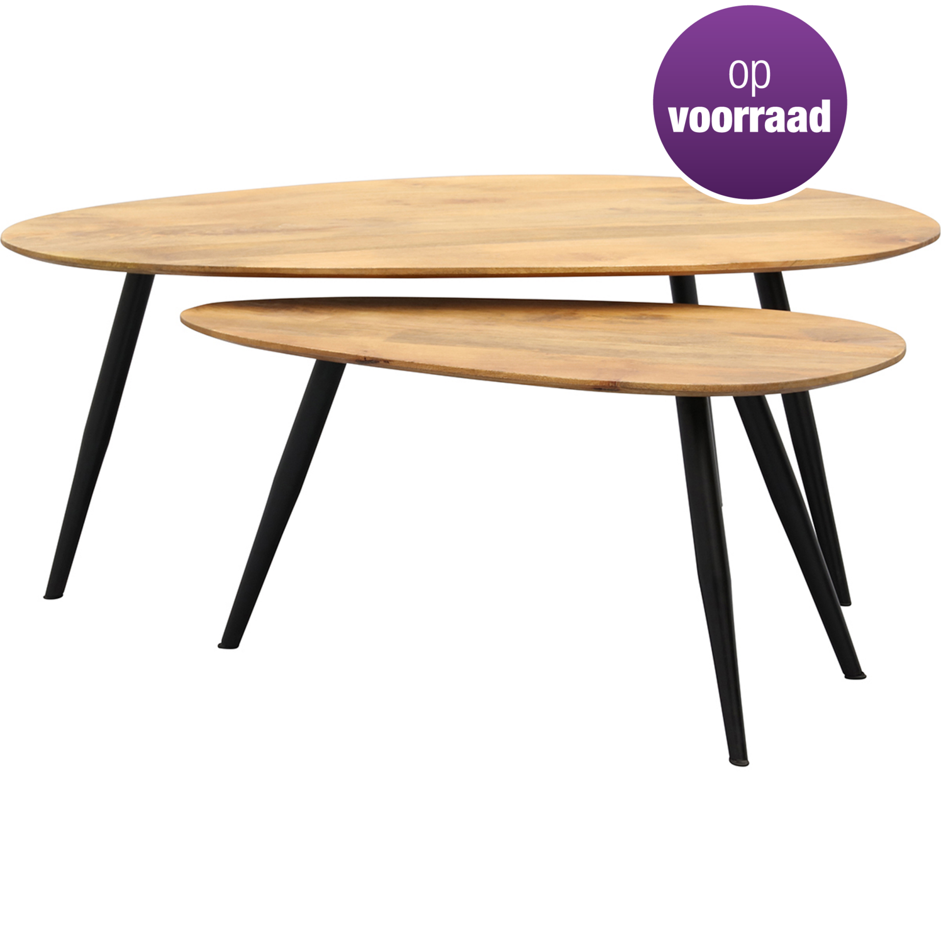 Salontafel Kira set van 2