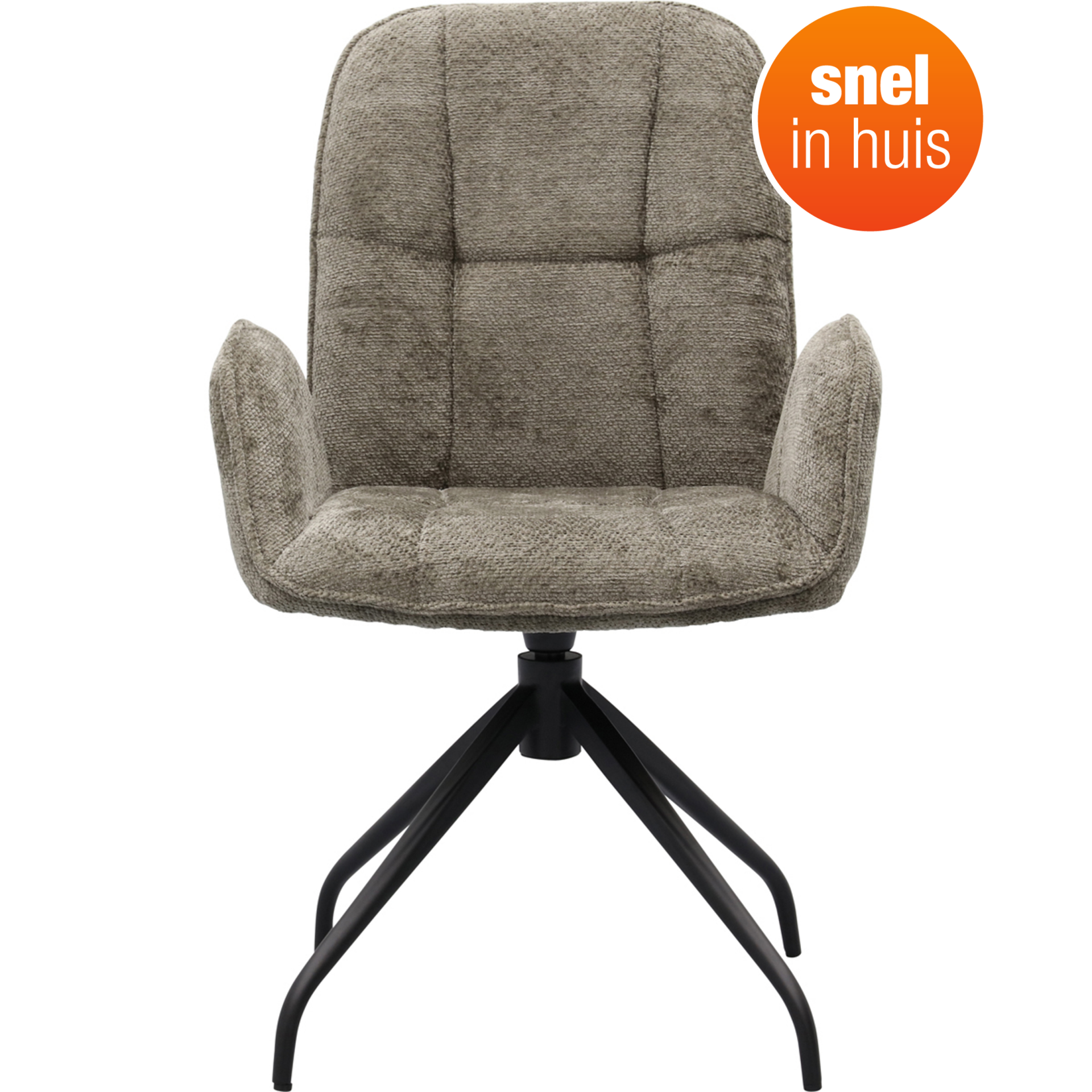 Eetkamerstoel Casper taupe