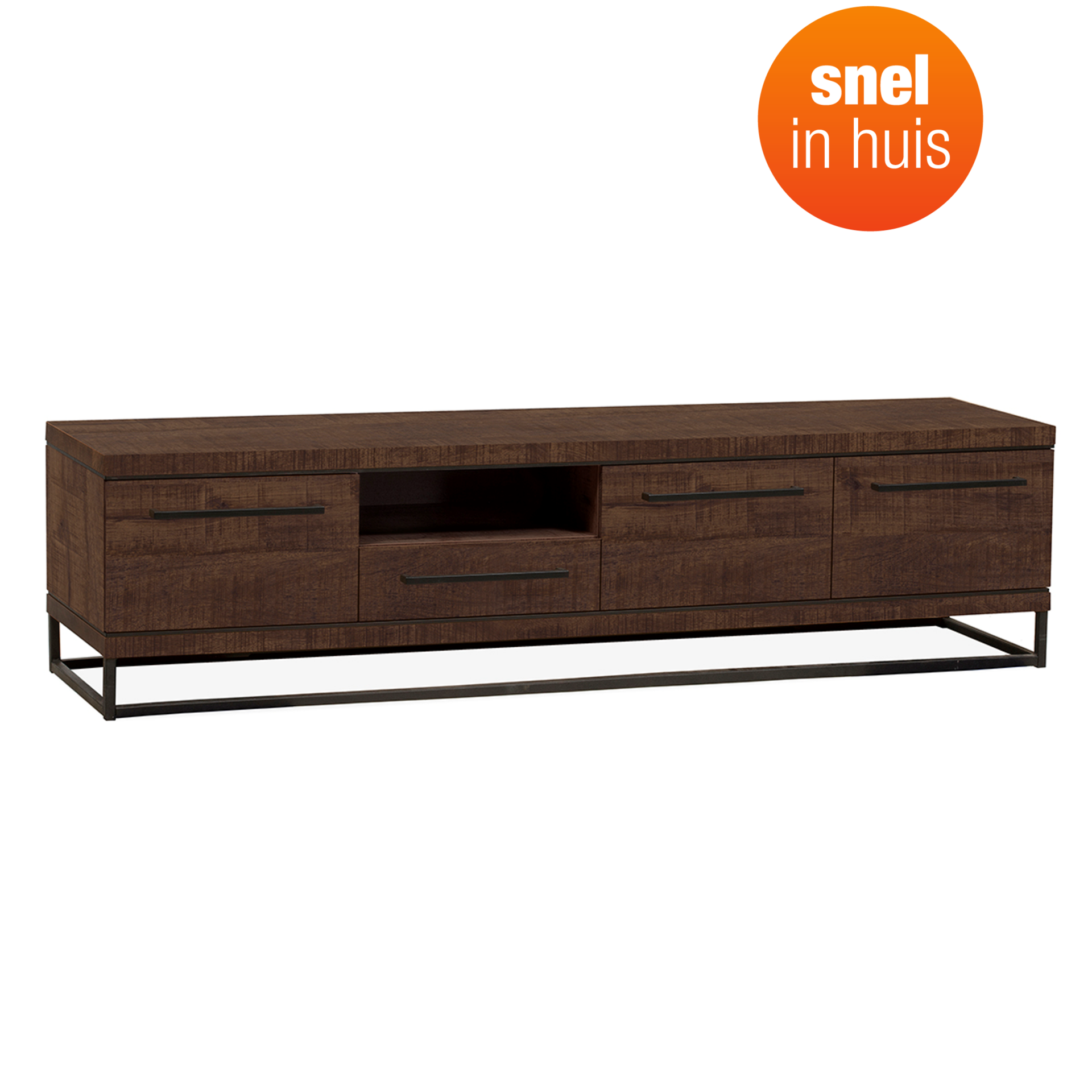 TV meubel London groot dark mango