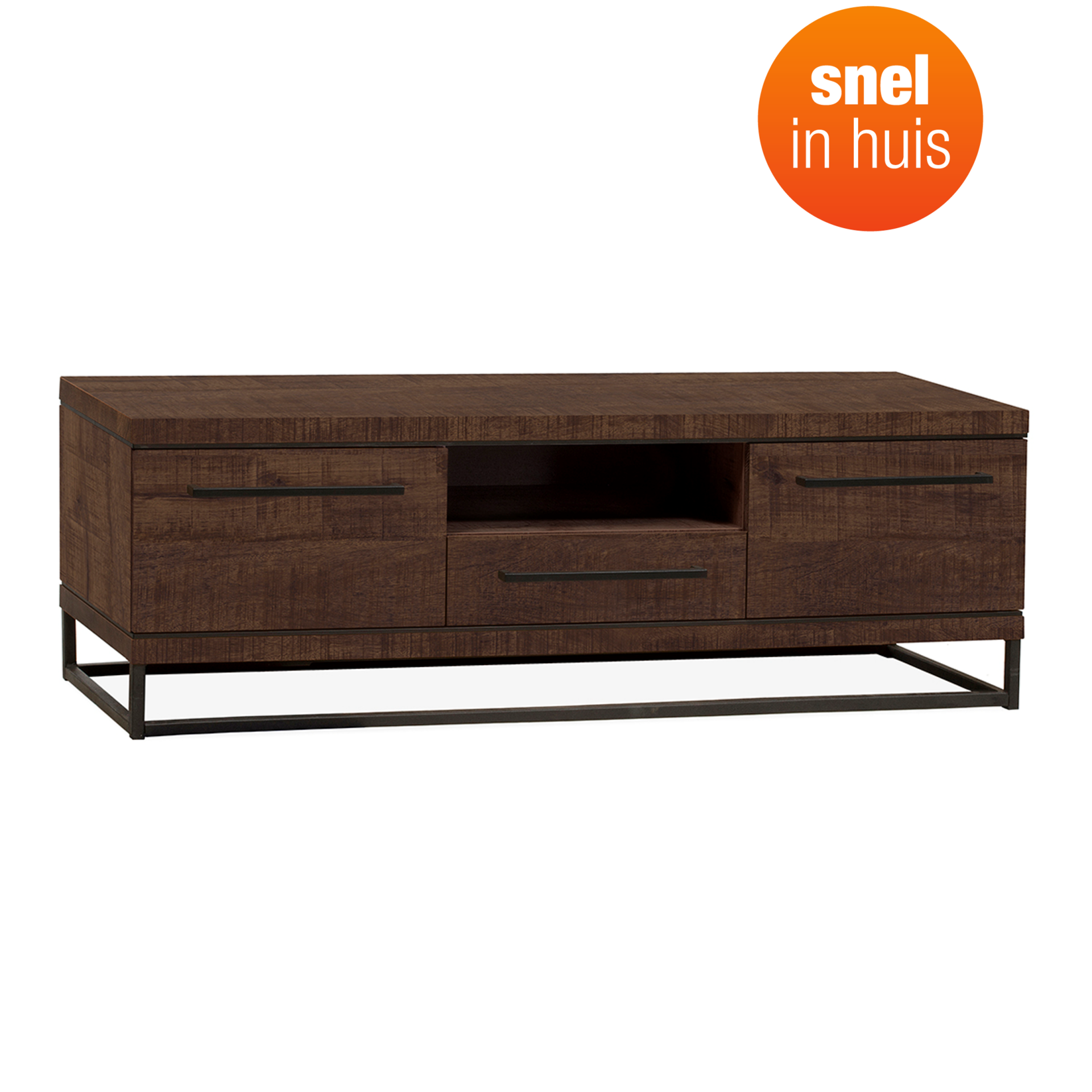 TV meubel London klein dark mango