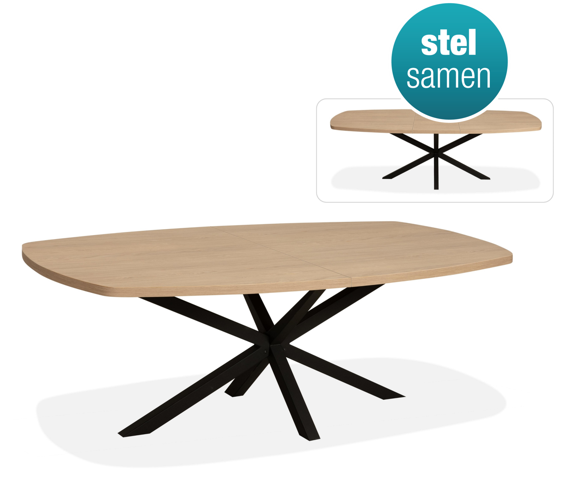 Uitschuiftafel Caro (Mylos)