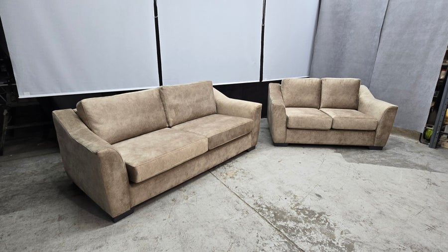 BENZ handcrafted three and two seater sofa set