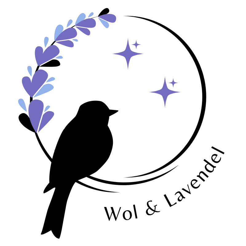 Logo Wol & Lavendel - Naaldvilt - Elfjes