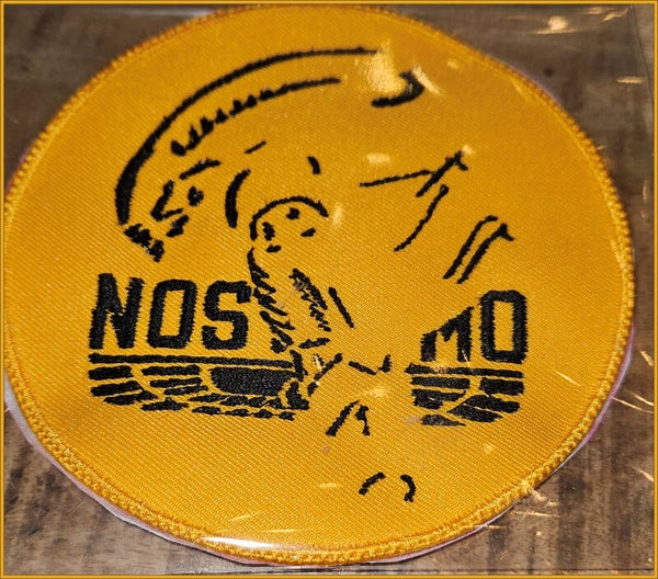🚀 Écusson Brodé – Logo Nostromo (Inspiration Film "Alien") 🚀