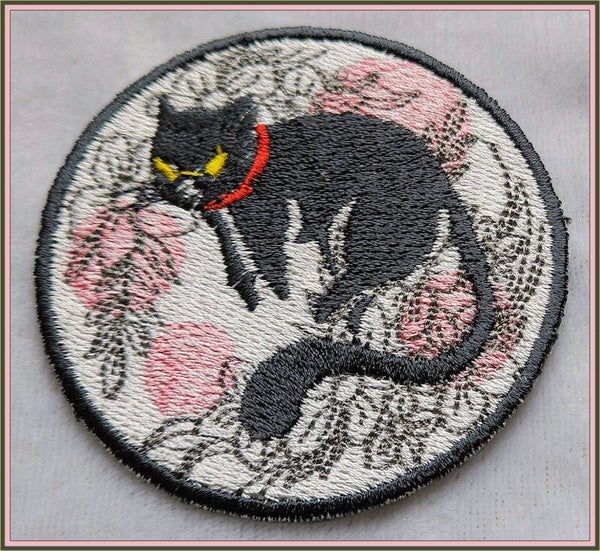 Ecusson Chat Noir