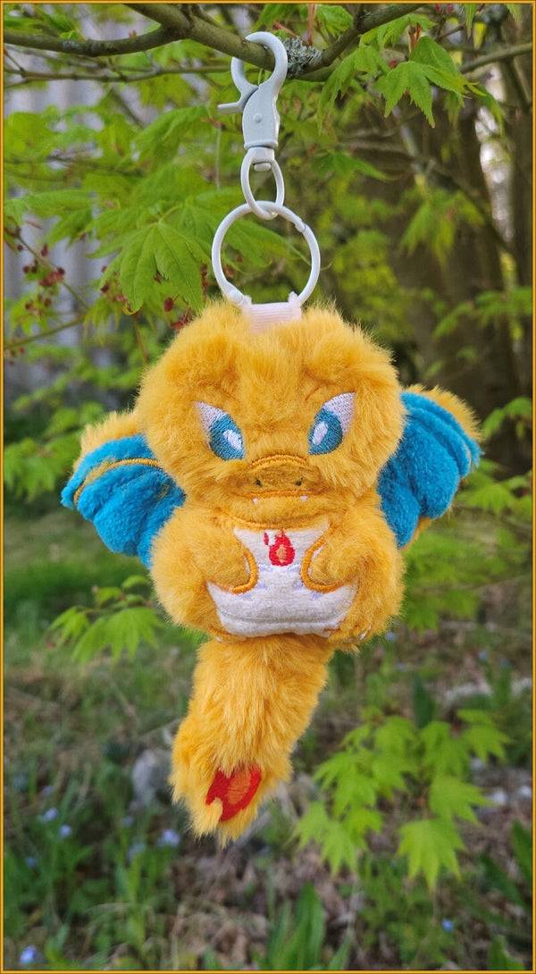 Porte-clé peluche DRACAUFEU🔥