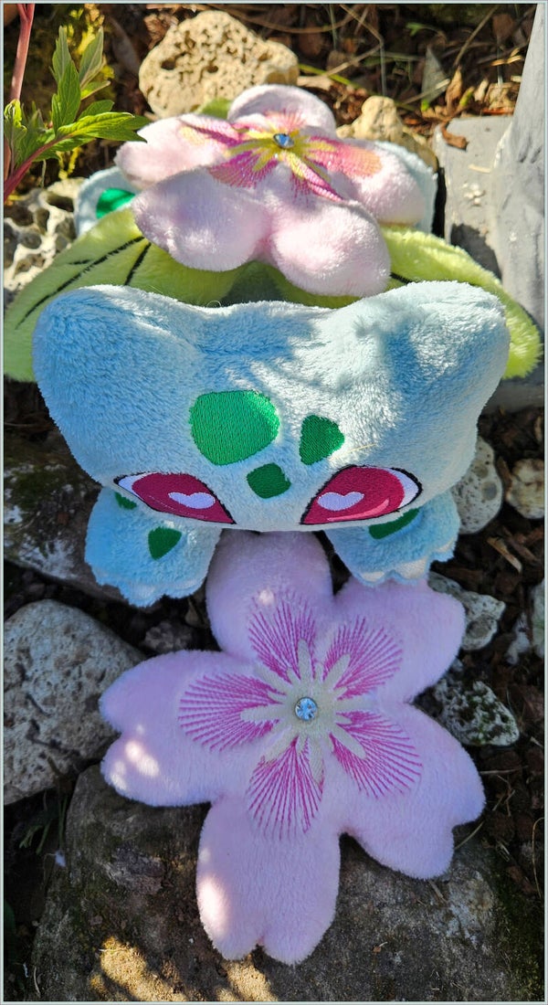 🌺 Peluche Herbizarre (Ivysaur)