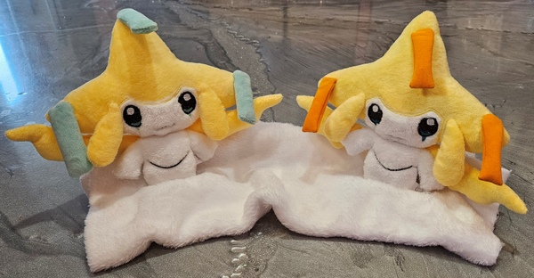 ⭐Peluche Jirachi artisanale – Classique ou Shiny⭐