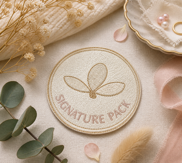 ✨Patch signature brodé – Les 4 Saisons du Japon – écusson collection premium