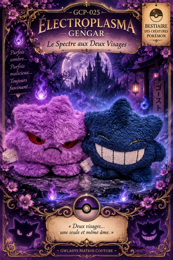 👻 Électroplasma / Gengar — Le Spectre aux Deux Visages