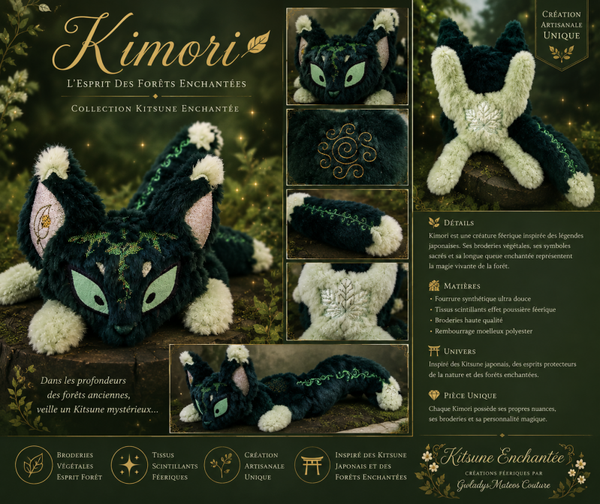 🌲✨Kimori — L’Esprit des Forêts Enchantées ✨🌲