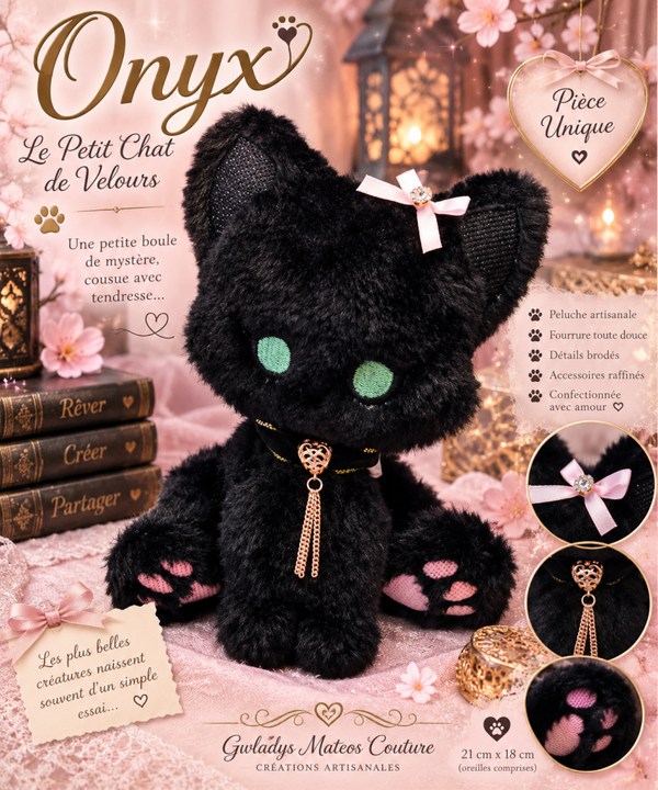 🐈‍⬛ ONYX – Le Petit Chat de Velours