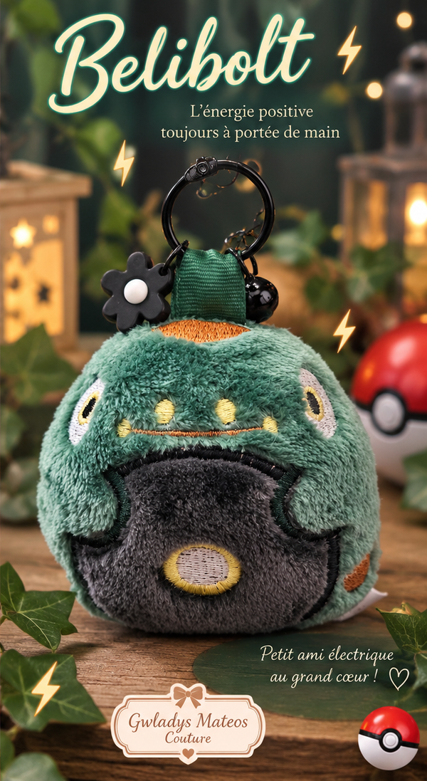 ⚡ Porte-clé peluche Bellibolt