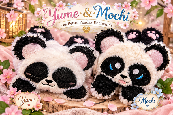 🐼 Yume & Mochi — Les Petits Pandas Enchantés