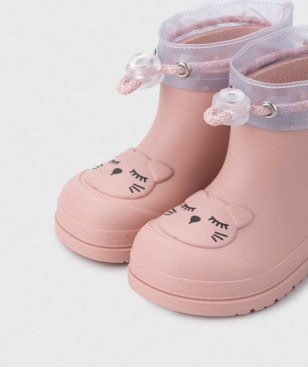 Bottes de pluie - Chat Rose - Mendi - Igor barefoot medium - W10322-197
