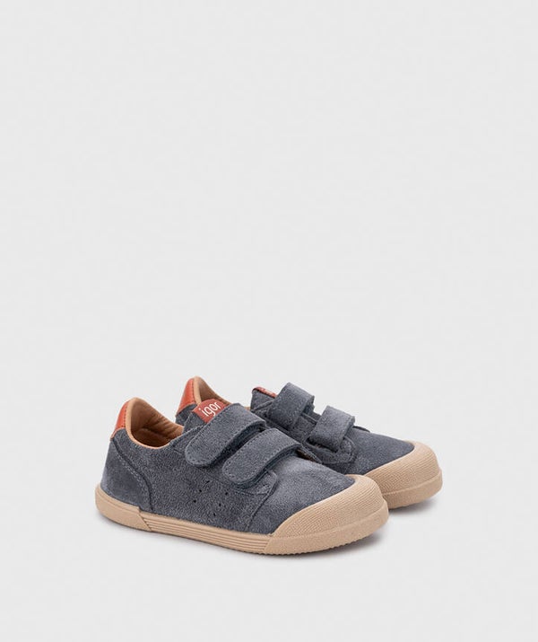 Tennis - Gris - Suede - Igor Barefoot Medium - W10341-017