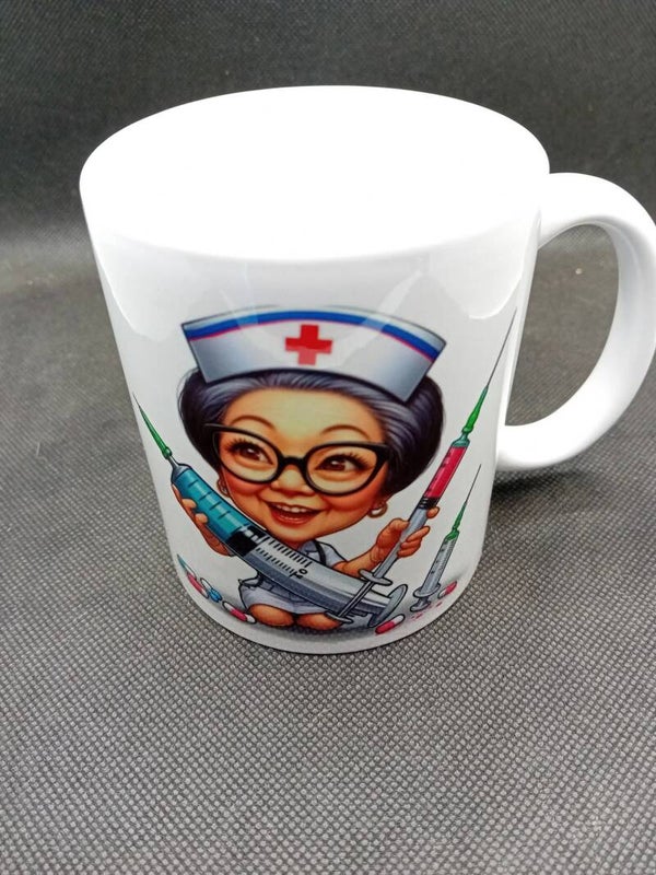 mug infirmière au top