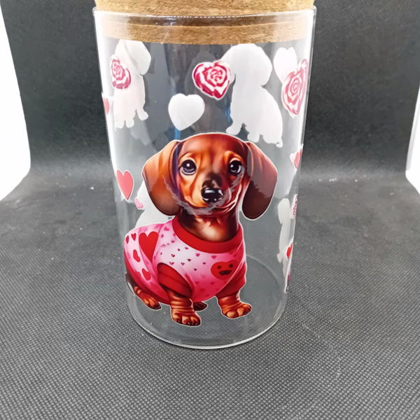 pot chien décoratif