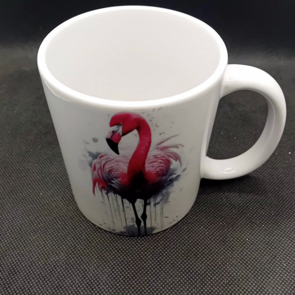 mug flamant rose