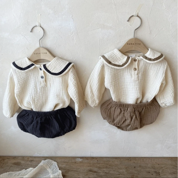Muslin collar set