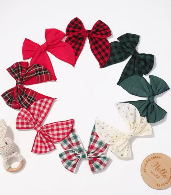 Large festive hair clip