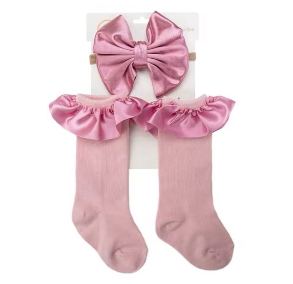 Socks and headband set