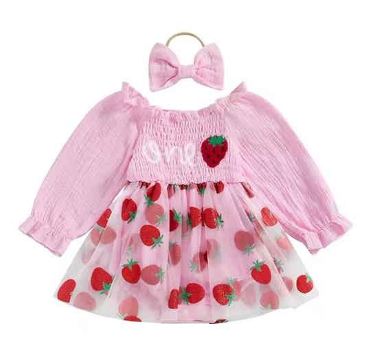 Long sleeve birthday sets