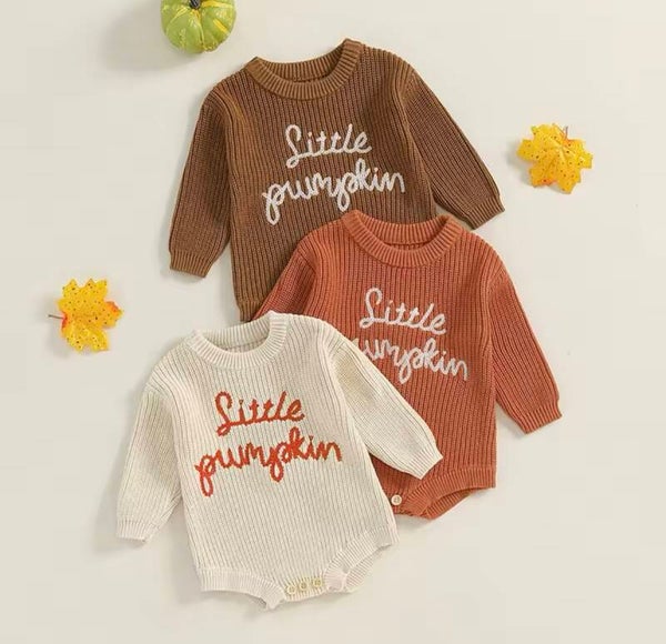 Pumpkin romper