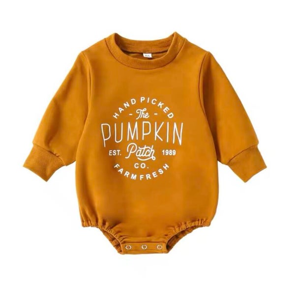 Pumpkin romper