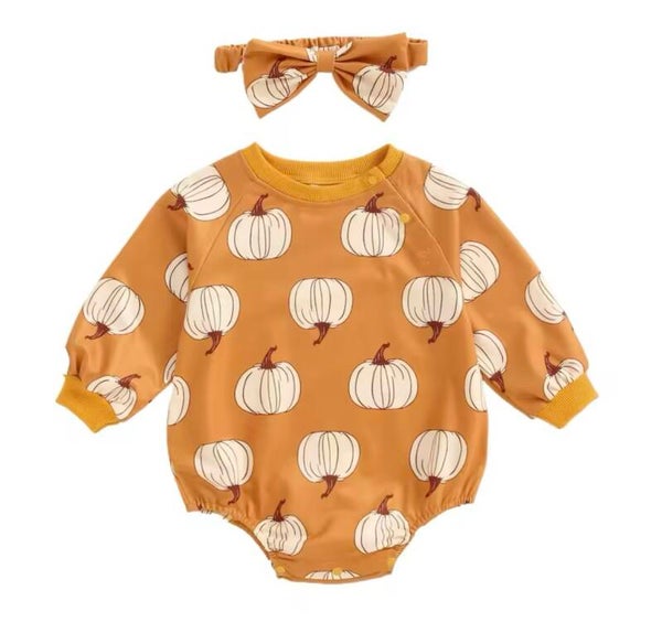 Pumpkin romper