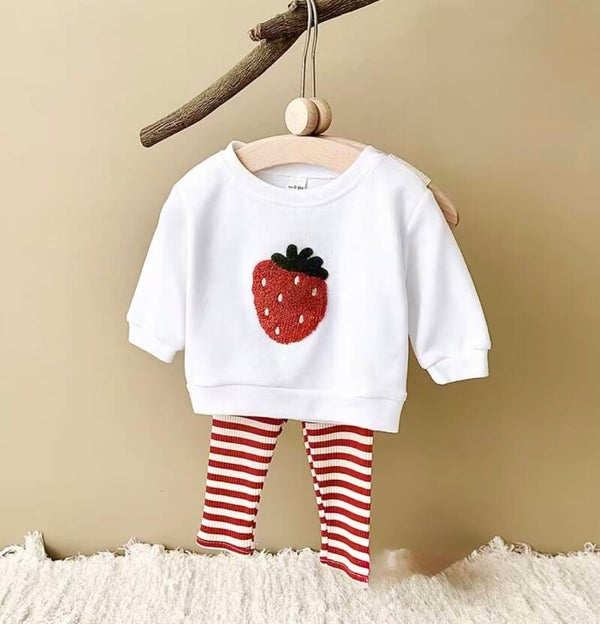 Stripe fruit tracksuit