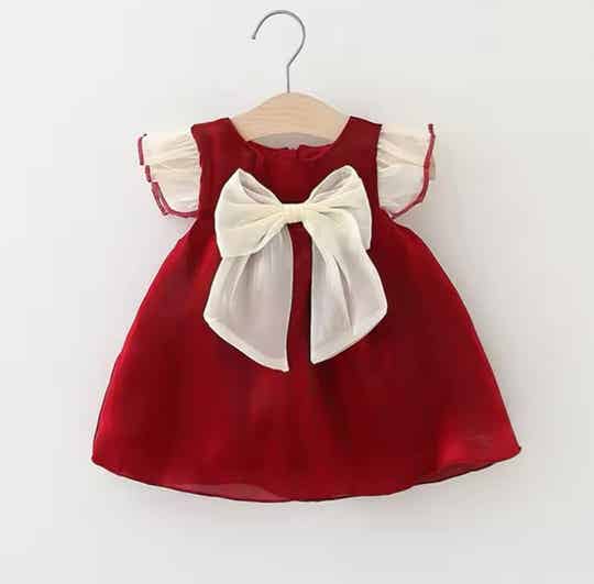 Bonnie bow dress