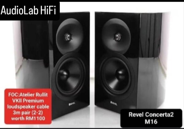 Revel Concerta M16 (Piano Gloss Black)