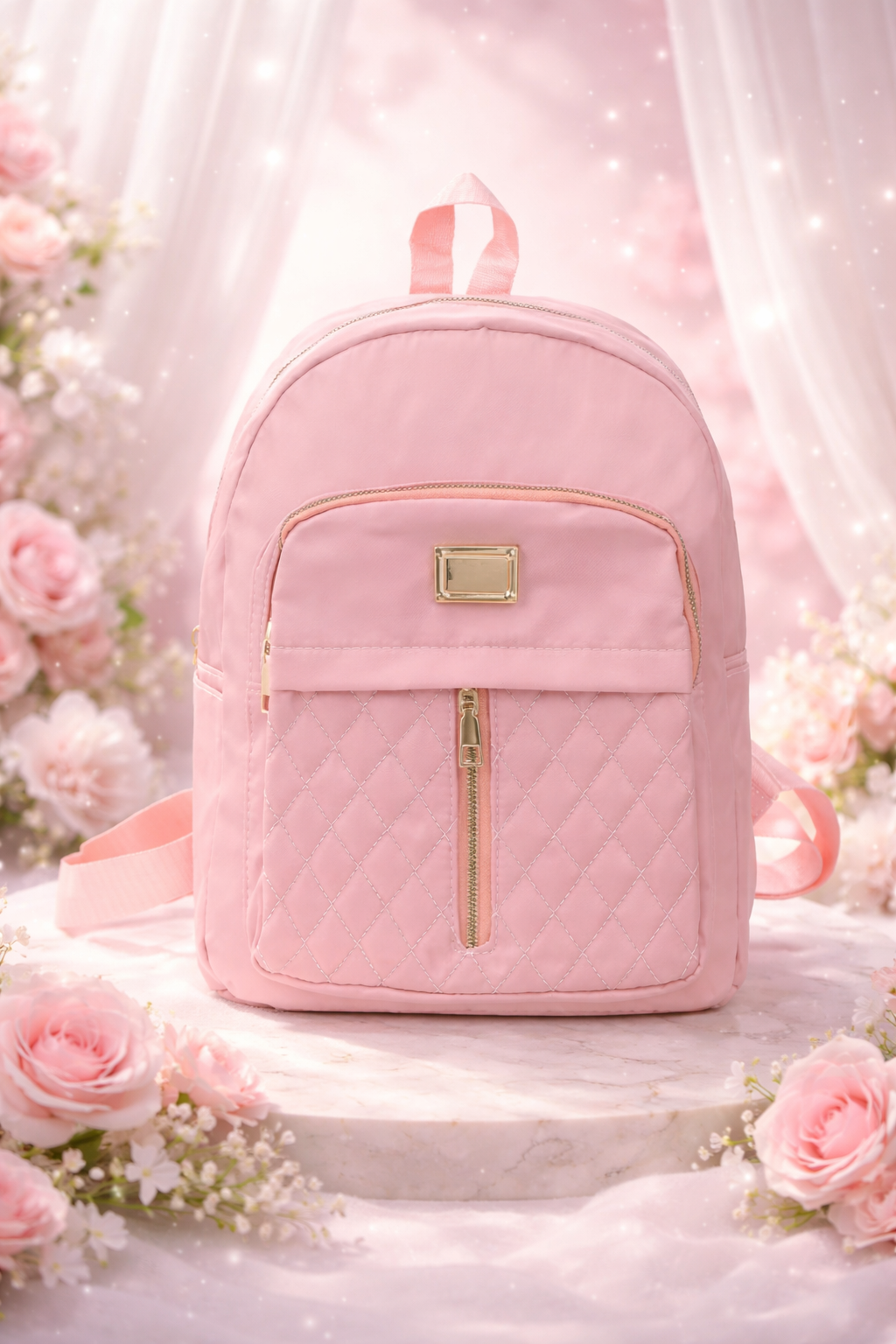 Diva rugtassen zacht roze