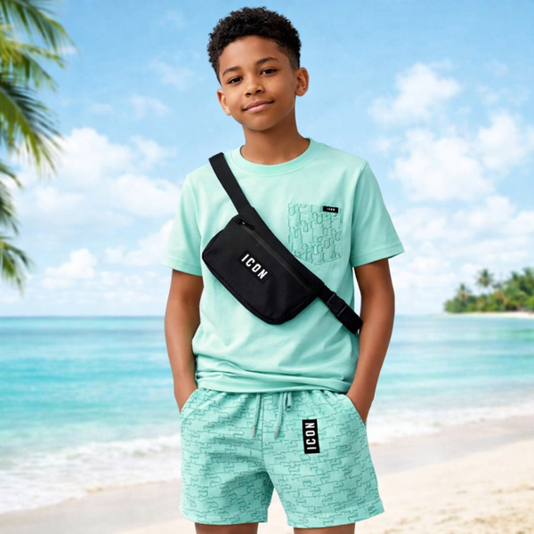 Icon set Mint, Wit -