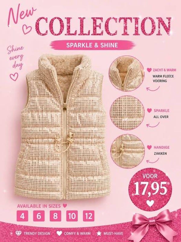 Champagne Glam Bodywarmer
