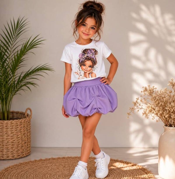 Lila Bunny Set
